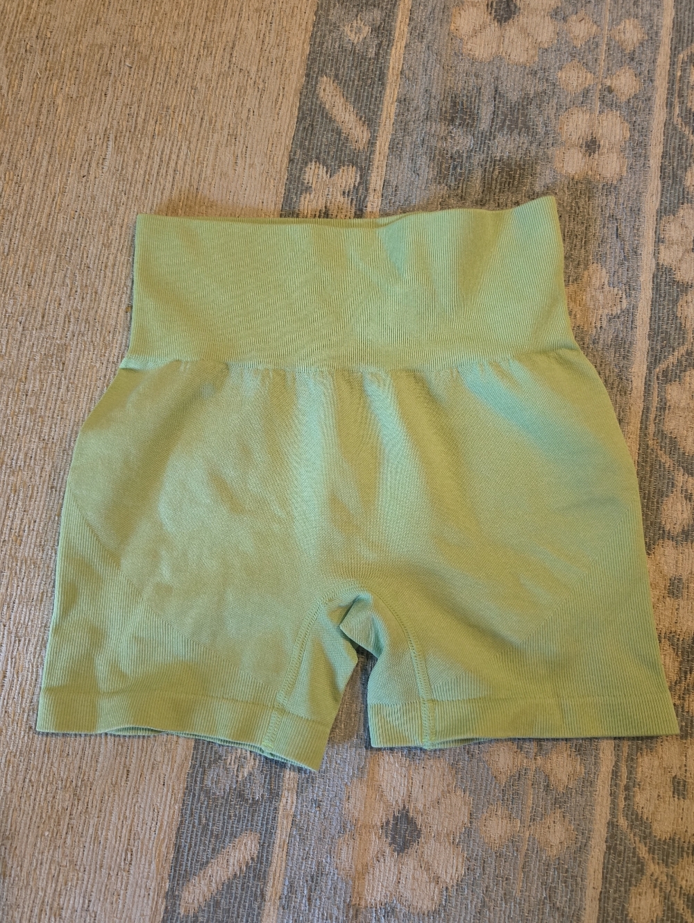 Green Bike Shorts